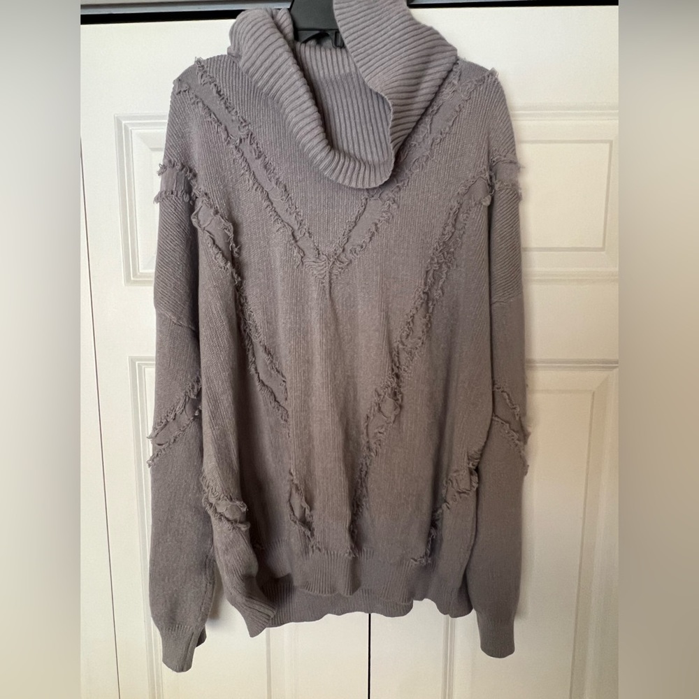 Willow + Root Fringe  Sweater